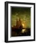 Moonlit Scene-Moran-Framed Giclee Print