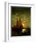 Moonlit Scene-Moran-Framed Giclee Print