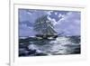 Moonlit Seas, 2009-James Brereton-Framed Giclee Print