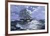 Moonlit Seas, 2009-James Brereton-Framed Giclee Print