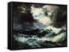 Moonlit Shipwreck at Sea Thomas Moran (1837-1926), 1901-Thomas Moran-Framed Stretched Canvas