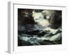 Moonlit Shipwreck at Sea Thomas Moran (1837-1926), 1901-Thomas Moran-Framed Giclee Print