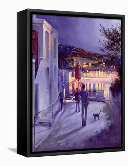 Moonlit Start-Timothy Easton-Framed Stretched Canvas