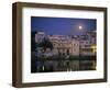 Moonlit View of Gangaur Ghat, with Old City Gateway, Udaipur, Rajasthan State, India-Richard Ashworth-Framed Photographic Print