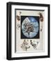 Moonlit Warrior-unknown Ampel-Framed Art Print