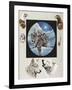 Moonlit Warrior-unknown Ampel-Framed Art Print