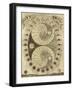 Moonphases-Vintage Apple Collection-Framed Giclee Print