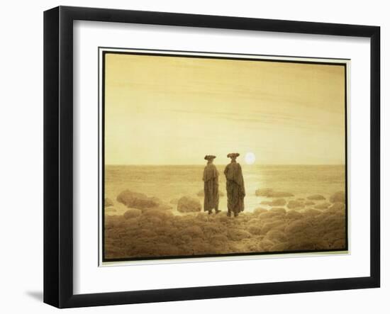 Moonrise, 1835-7-Caspar David Friedrich-Framed Giclee Print