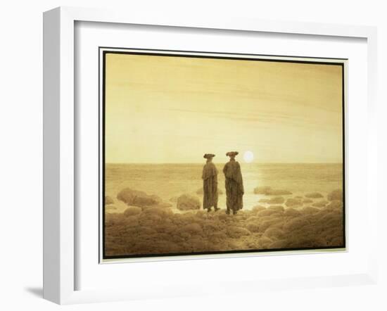 Moonrise, 1835-7-Caspar David Friedrich-Framed Giclee Print