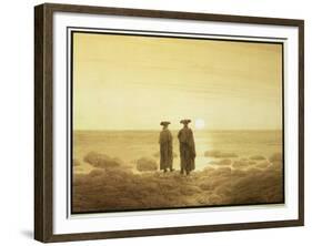 Moonrise, 1835-7-Caspar David Friedrich-Framed Giclee Print