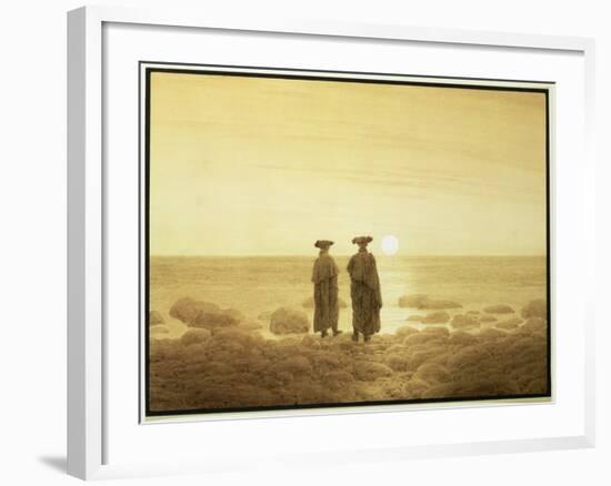 Moonrise, 1835-7-Caspar David Friedrich-Framed Giclee Print