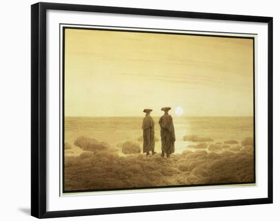 Moonrise, 1835-7-Caspar David Friedrich-Framed Giclee Print