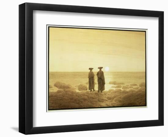 Moonrise, 1835-7-Caspar David Friedrich-Framed Giclee Print