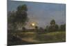 Moonrise, 1887-Charles Francois Daubigny-Mounted Giclee Print