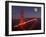 Moonrise above the Golden Gate Bridge, Marin, California-Josh Anon-Framed Photographic Print