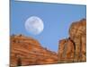 Moonrise at Zion National Park-Scott T. Smith-Mounted Photographic Print