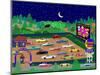 Moonrise Drive-In-Mark Frost-Mounted Giclee Print