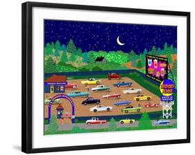 Moonrise Drive-In-Mark Frost-Framed Giclee Print