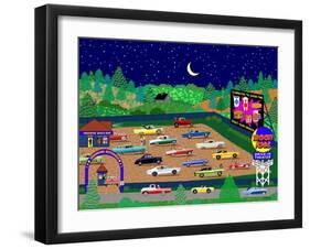 Moonrise Drive-In-Mark Frost-Framed Giclee Print