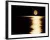 Moonrise, Haro Strait Vancouver-David Nunuk-Framed Photographic Print