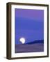Moonrise in Centennial Valley, Montana, USA-Chuck Haney-Framed Photographic Print