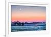 Moonrise Over Aux Arbeils-Colby Chester-Framed Photographic Print