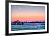 Moonrise Over Aux Arbeils-Colby Chester-Framed Photographic Print