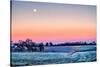 Moonrise Over Aux Arbeils-Colby Chester-Stretched Canvas