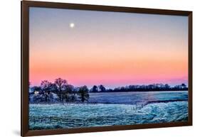 Moonrise Over Aux Arbeils-Colby Chester-Framed Photographic Print