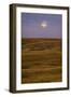 Moonrise Over Badlands South Dakota-Steve Gadomski-Framed Photographic Print