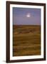 Moonrise Over Badlands South Dakota-Steve Gadomski-Framed Photographic Print