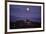 Moonrise Over Griffith Park, Los Angeles, California-George Oze-Framed Photographic Print