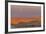 Moonrise over Rugged Landscape at Sunset, South Dakota, USA-Jaynes Gallery-Framed Photographic Print