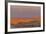 Moonrise over Rugged Landscape at Sunset, South Dakota, USA-Jaynes Gallery-Framed Photographic Print