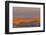 Moonrise over Rugged Landscape at Sunset, South Dakota, USA-Jaynes Gallery-Framed Photographic Print