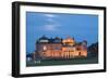 Moonrise over the Royal and Ancient Golf Club, St. Andrews, Fife, Scotland, United Kingdom, Europe-Mark Sunderland-Framed Photographic Print