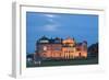 Moonrise over the Royal and Ancient Golf Club, St. Andrews, Fife, Scotland, United Kingdom, Europe-Mark Sunderland-Framed Photographic Print