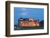 Moonrise over the Royal and Ancient Golf Club, St. Andrews, Fife, Scotland, United Kingdom, Europe-Mark Sunderland-Framed Photographic Print