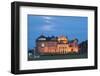 Moonrise over the Royal and Ancient Golf Club, St. Andrews, Fife, Scotland, United Kingdom, Europe-Mark Sunderland-Framed Photographic Print