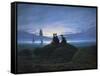 Moonrise over the Sea, 1774-Caspar David Friedrich-Framed Stretched Canvas