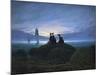 Moonrise over the Sea, 1774-Caspar David Friedrich-Mounted Giclee Print