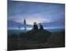 Moonrise over the Sea, 1774-Caspar David Friedrich-Mounted Giclee Print