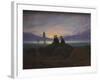 Moonrise over the Sea, 1822-Caspar David Friedrich-Framed Giclee Print