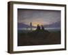 Moonrise over the Sea, 1822-Caspar David Friedrich-Framed Giclee Print