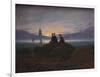 Moonrise over the Sea, 1822-Caspar David Friedrich-Framed Giclee Print