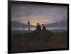 Moonrise over the Sea, 1822-Caspar David Friedrich-Framed Giclee Print