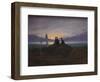 Moonrise over the Sea, 1822-Caspar David Friedrich-Framed Giclee Print