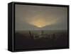 Moonrise over the Sea, c.1821-Caspar David Friedrich-Framed Stretched Canvas