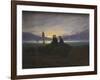 Moonrise over the Sea-Caspar David Friedrich-Framed Photographic Print