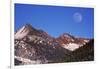 Moonrise over the Sierra-Nevada, Yosemite NP, California, USA-Michel Hersen-Framed Photographic Print